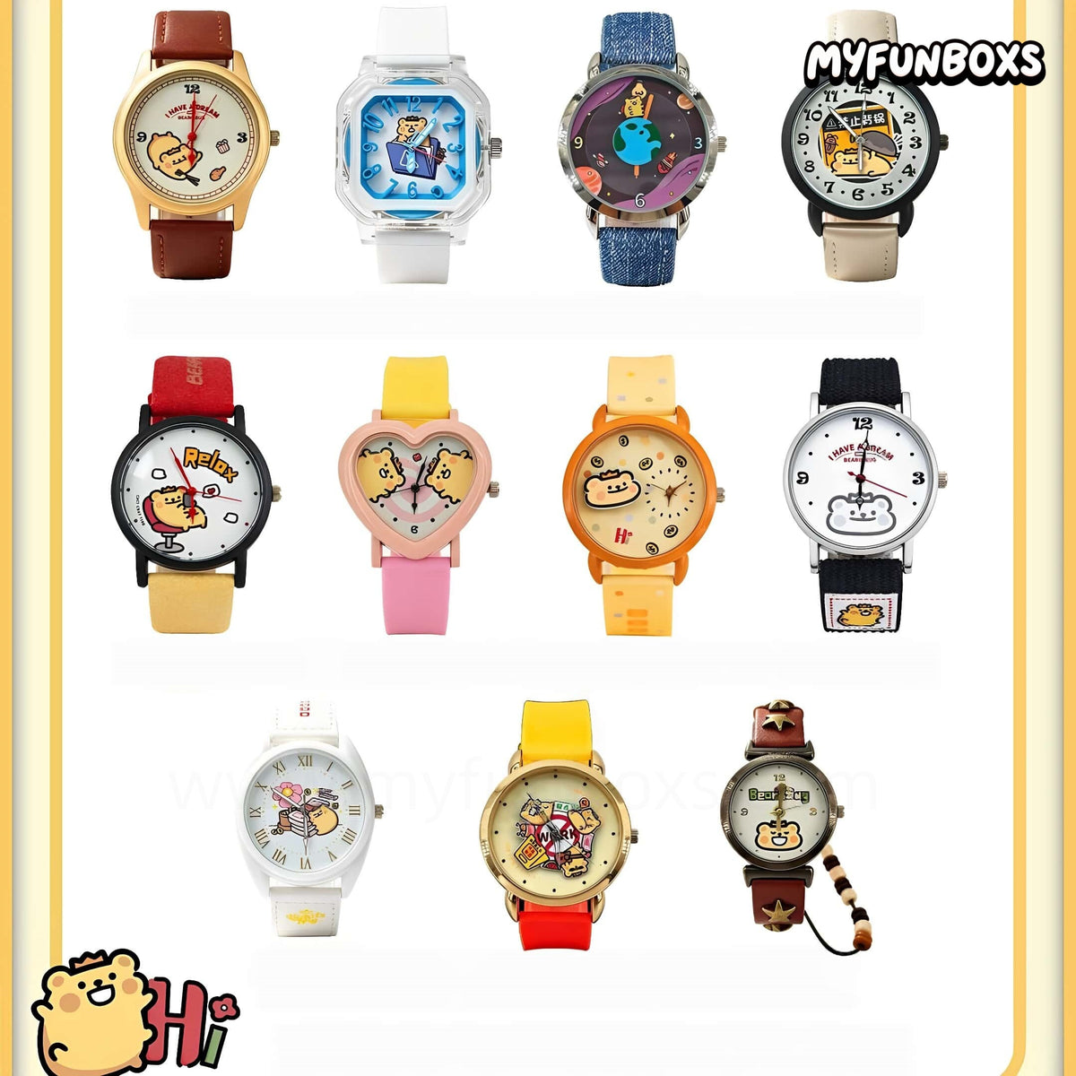 JOYFUN Bugcat Capoo Chosen Worker Series Watch Blind Box