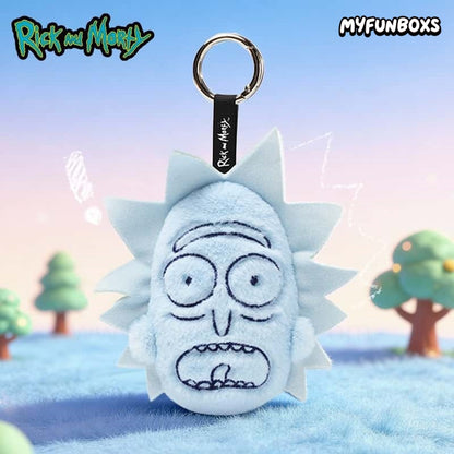 Rick and Morty Monochrome Universe Mr. Meeseeks plush bag charm
