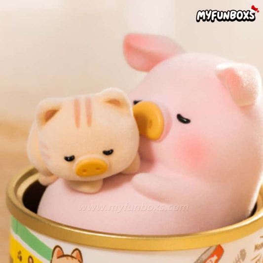 LuLu the Piggy Warm Time with Mimi Figure Hanging Card