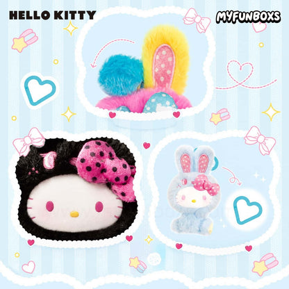 Hello Kitty Rainbow Bunny Series Plush Keychain Blind Box(PRE-ORDER)