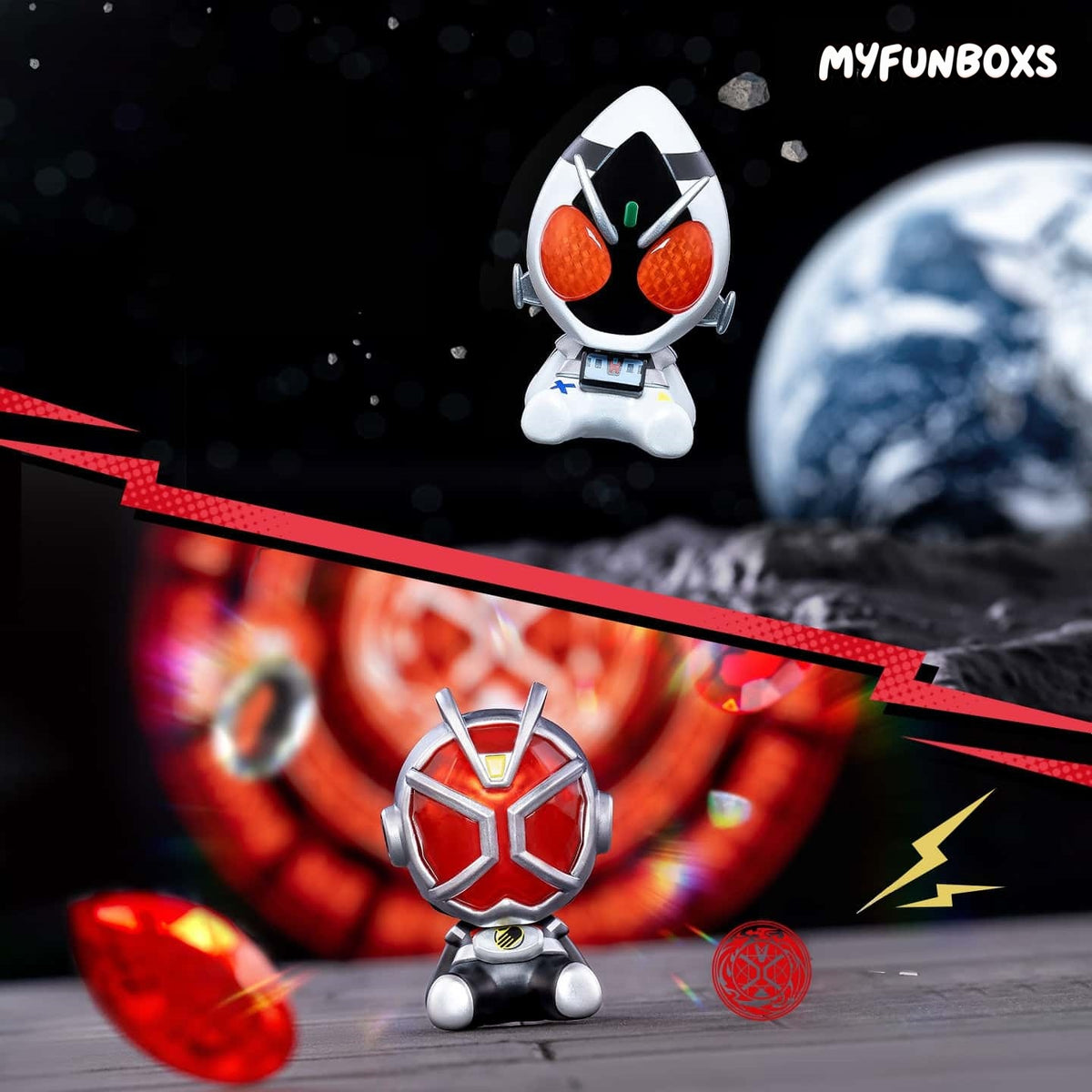 Kamen Rider Super Mini figure Vol.2 Series Blind Box (PRE-ORDER)