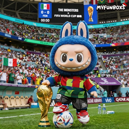 THE MONSTERS × FIFA SERIES-Catch the Win Vinyl Plush Doll(PRE-ORDER)