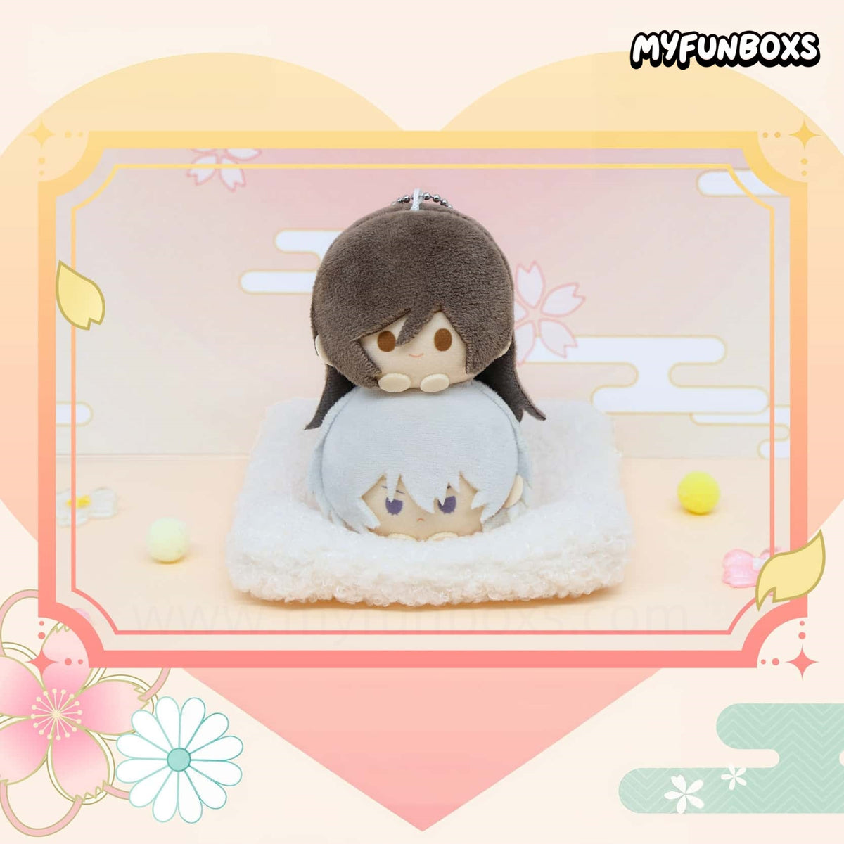Kamisama Kiss Stack On Head Series Plush Pendant