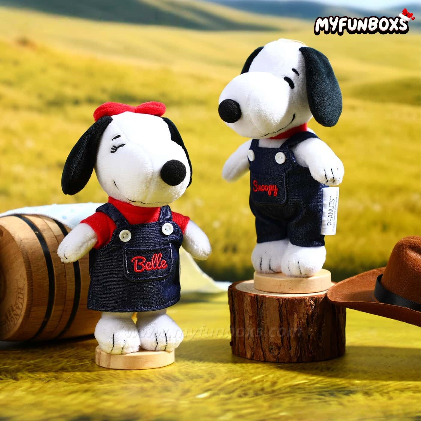 PEANUTS Snoopy Cowboy Series Plush Keychain Blind Box(PRE-ORDER)