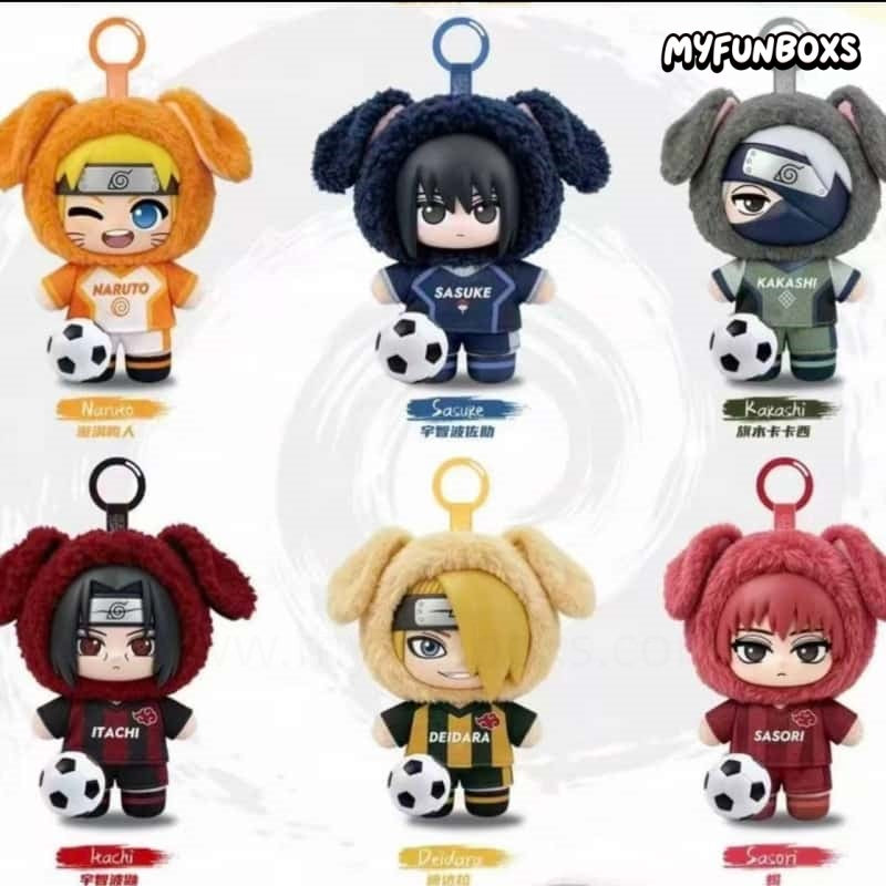 Naruto Shippuden Soccer Showdown Series Plush Doll Blind Box (PRE-ORDER)
