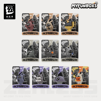 Bangboo Work Diary Series Mini Hanging Card Blind Box (PRE-ORDER)