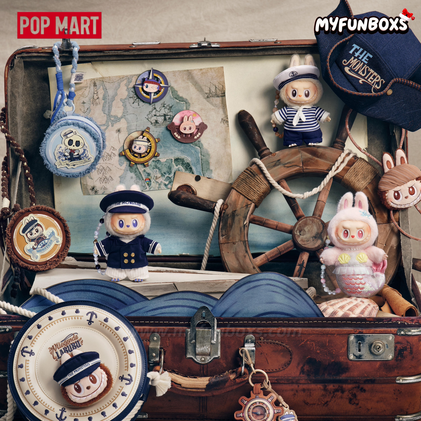 POP MART The Monsters Flying Labubu Series Merchandise