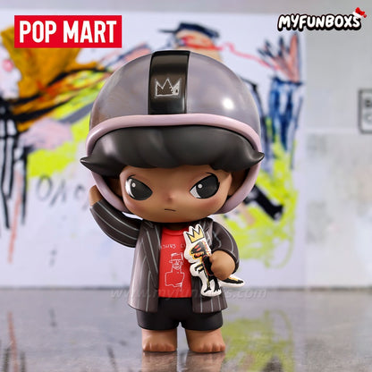 POP MART MEGA JUST DIMOO × Jean-Michel Basquiat Artist Figure