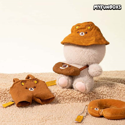 Rilakkuma Closet Accessory Series Plush Keychain Blind Box(PRE-ORDER)