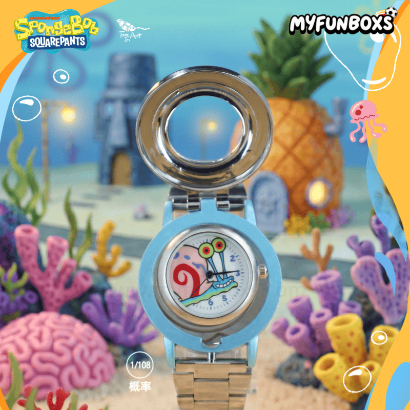 SpongeBob SquarePants Background Fish Series watch blind box