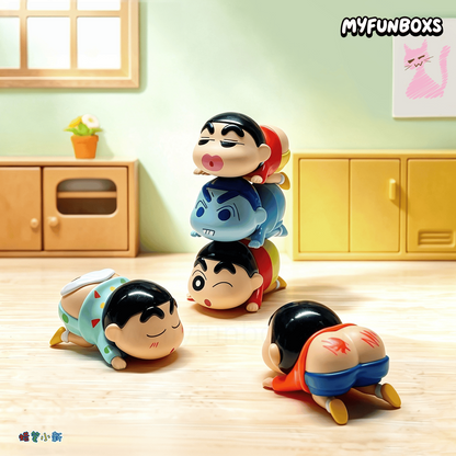 Crayon Shin-chan Butt Alien Series Mini Bean Figure Blind Box