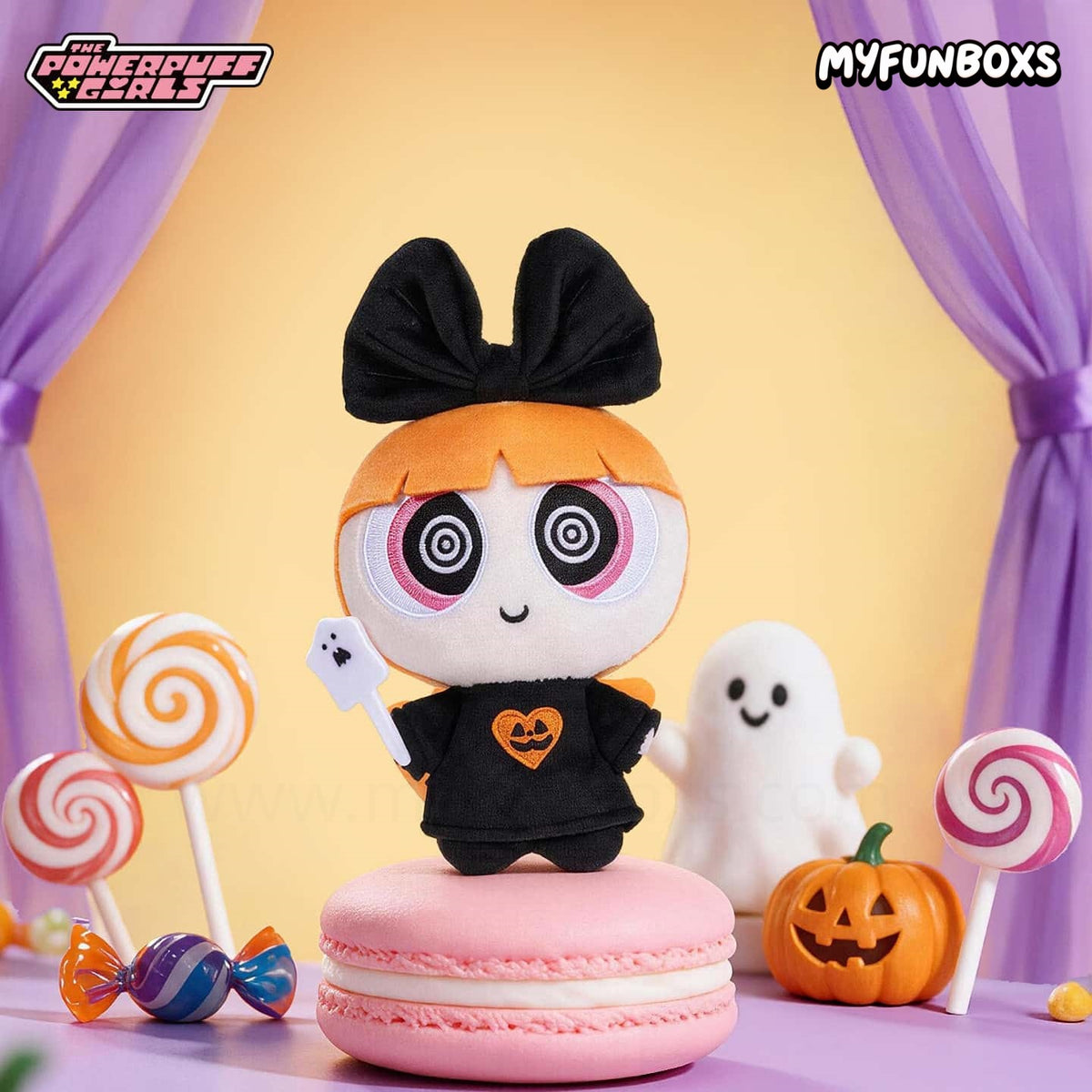 Powerpuff Girls Mischievous Halloween plush pendant