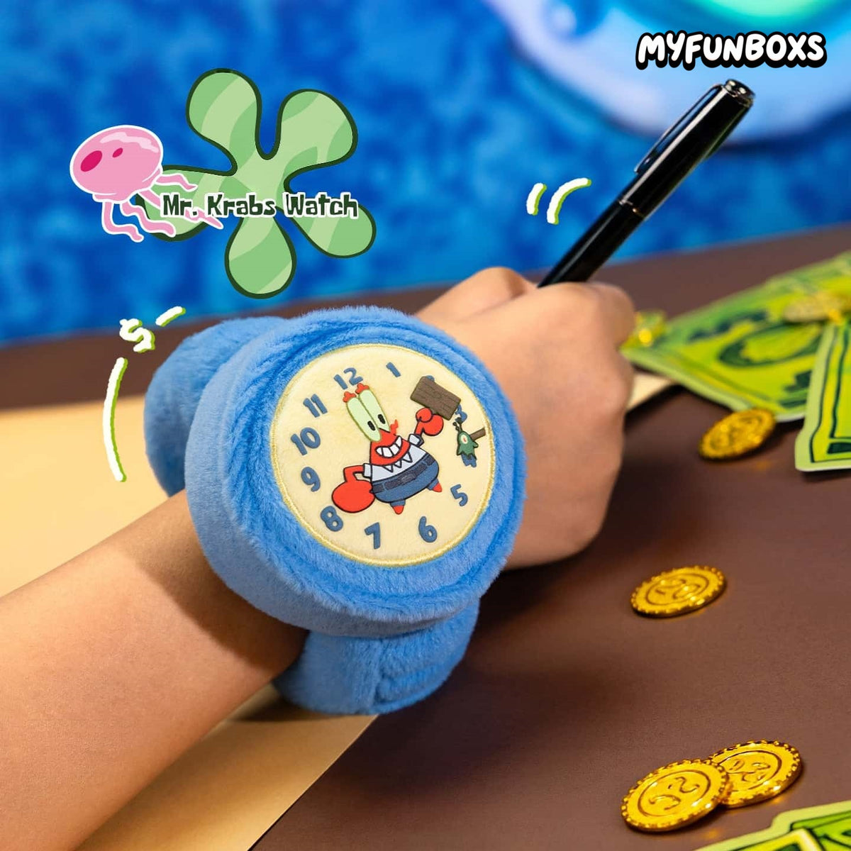 SpongeBob SquarePants Funny Plush Watch Blind Box (PRE-ORDER)