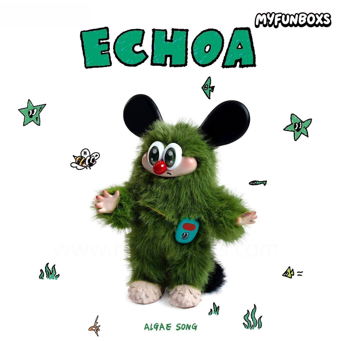 LuckyLoop ECHOA Infinite Hertz series plush blind box