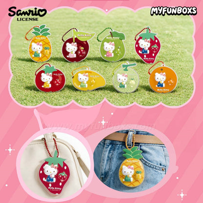 Sanrio Hello Kitty Dried Fruitys Series Mini Hanging Card blind box