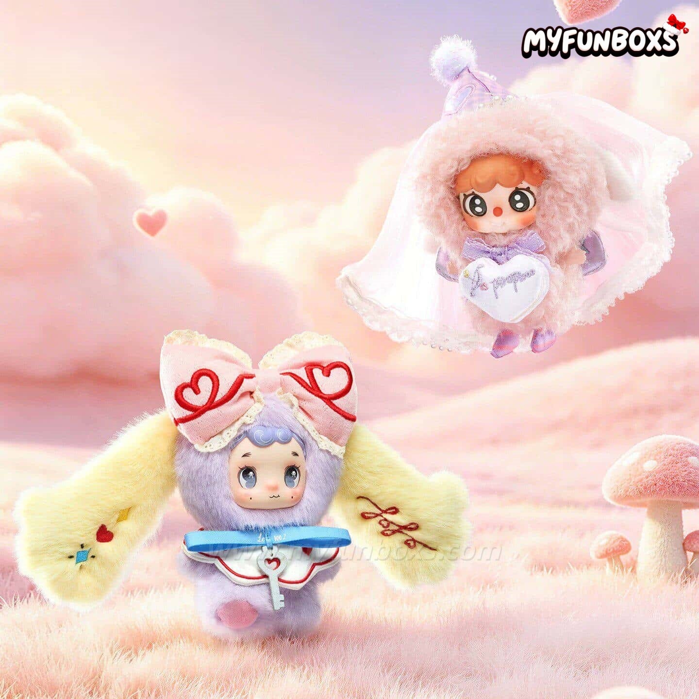 Nommi Rose Date Series Plush Keychain Blind Box