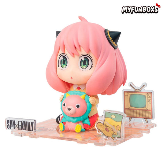 Anya Forger Sitting Figure – Spy x Family Collectible