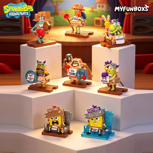 SpongeBob SquarePants Warrior Stage Series 2 Blind Box Figures(PRE-ORDER)