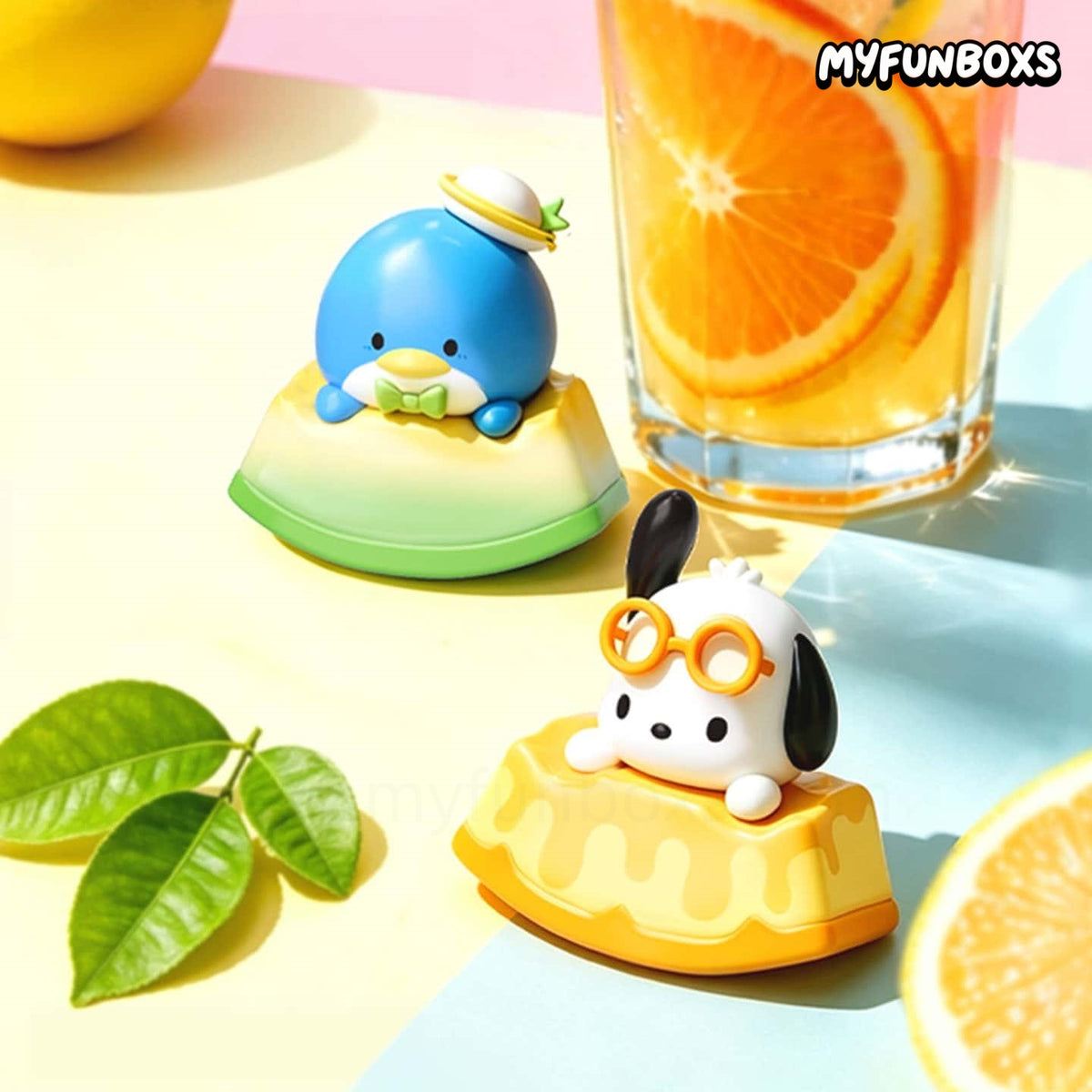 Sanrio Characters Sweet Fruit Wobble Series Figure Blind Box