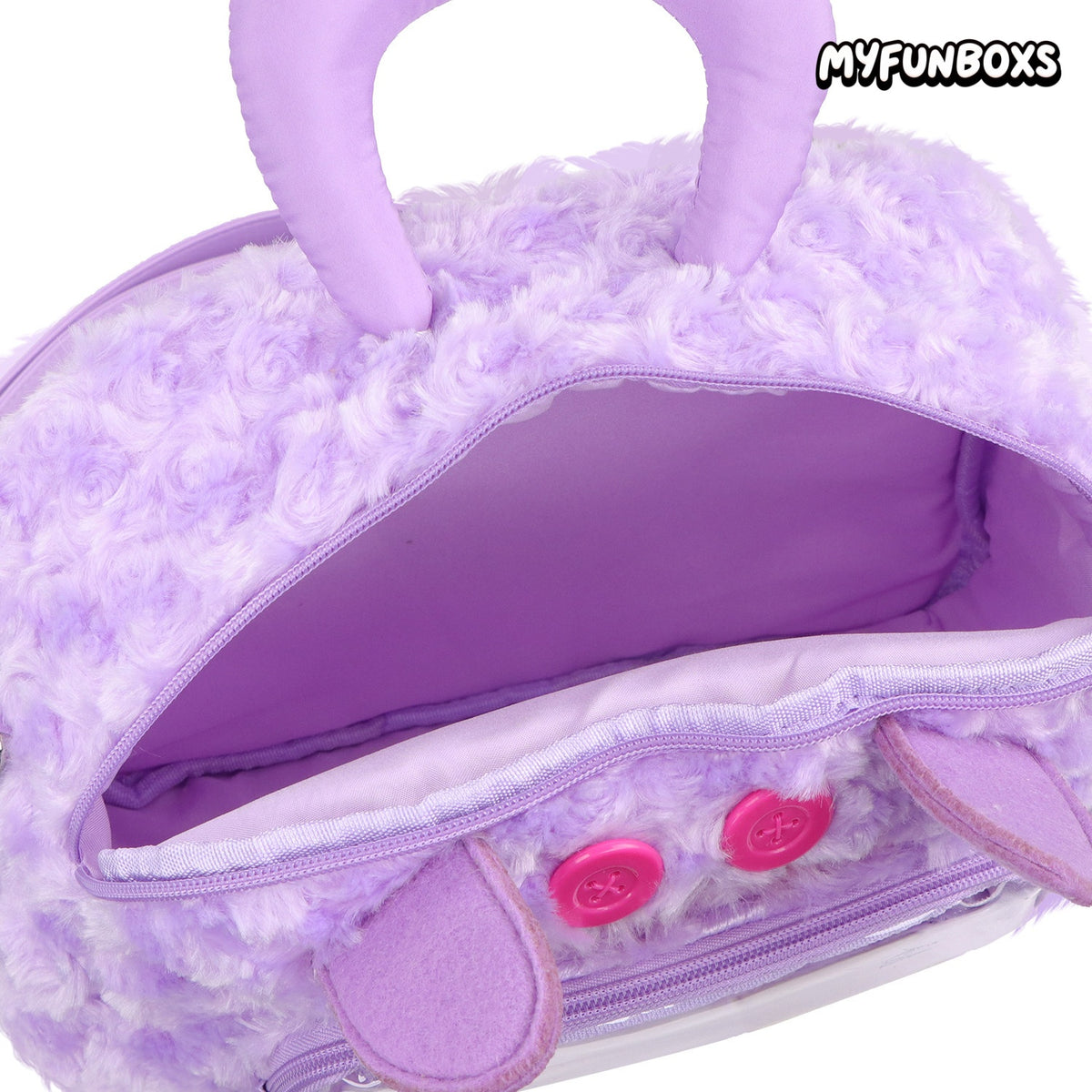 Fuggler Big Head Collection Plush Crossbody Bag