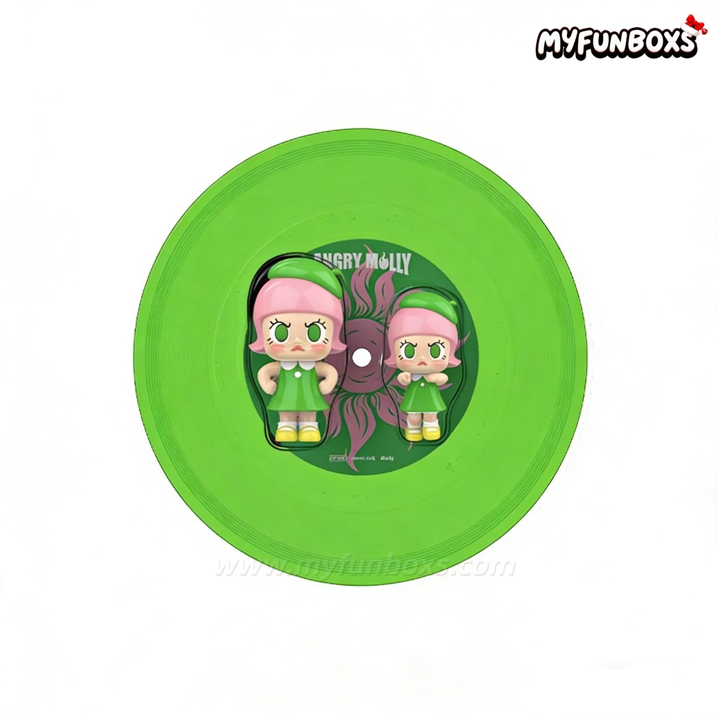 MOLLY 20th Anniversary Angry Molly Single Record Set "Do" Hanging Card