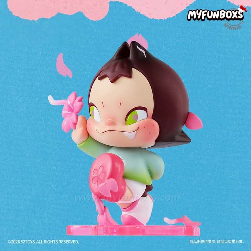 NINNIC Cherry Blossom Figure Hanging Card