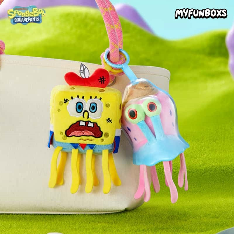 SpongeBob Bikini Bottom Jellyfish Glow-in-the-Dark Plush Blind Box
