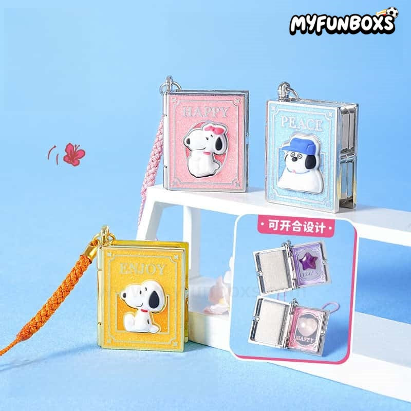 PEANUTS Snoopy Cherry Blossom Crystal Charm surprise box