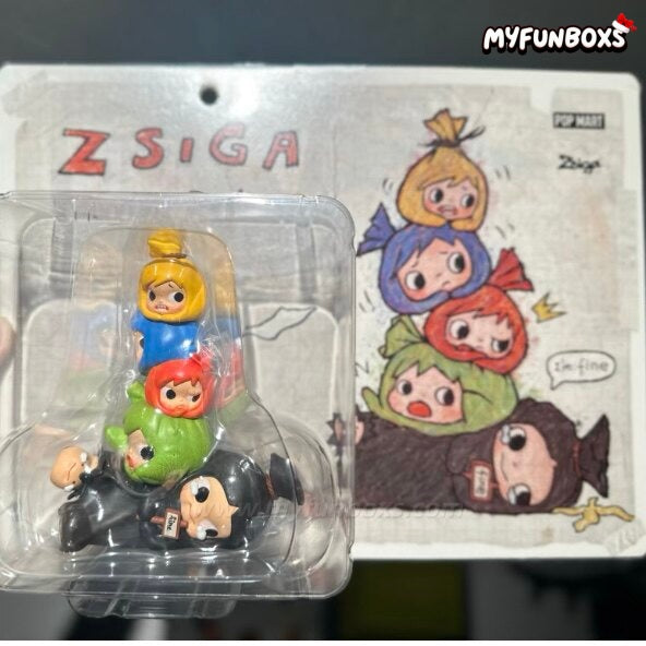 ZSIGA Emotion Pocket Figure Hanging Card