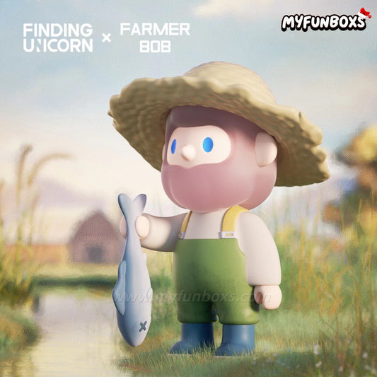 FINDING UNICORN FARMER BOB On The Farm Series Figure Blind Box