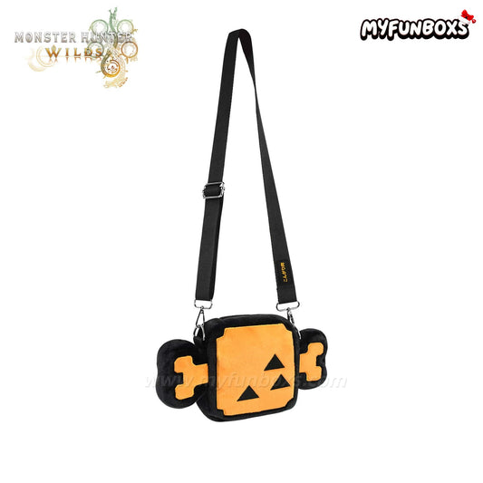 Monster Hunter Well-Done Steak Plush Shoulder Crossbody Bag