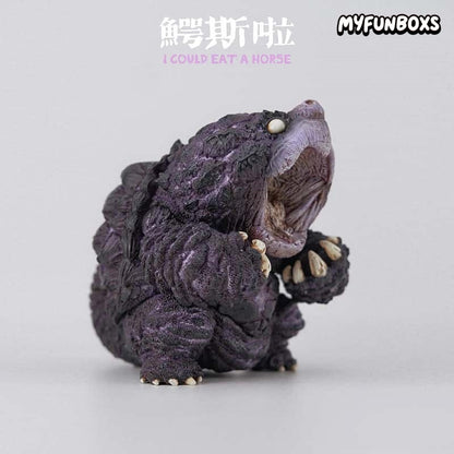 Natural History Museum Crocodile Turtle resin figure