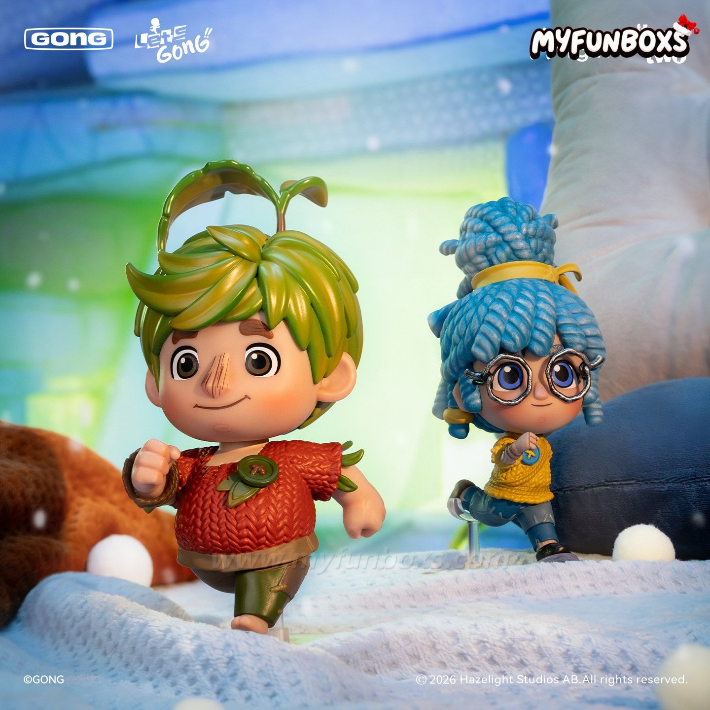 POP MART It Takes Two Cody / May Action Figure