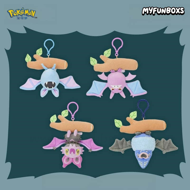 Pokémon “Bats Come Home” Series Plush Hair Clip