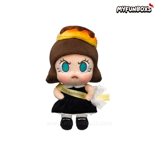 POP MART Angry Molly 20th Anniversary K Party Edition Plush Toy Hanging Card