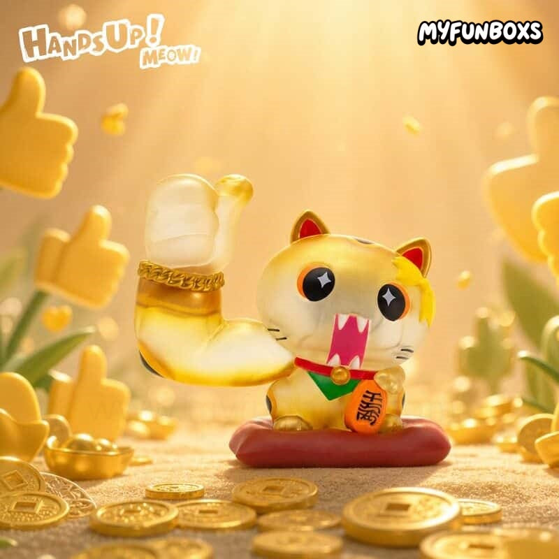 ZCWO Hands Up! Meow! Fortune Cat Series figure  blind box