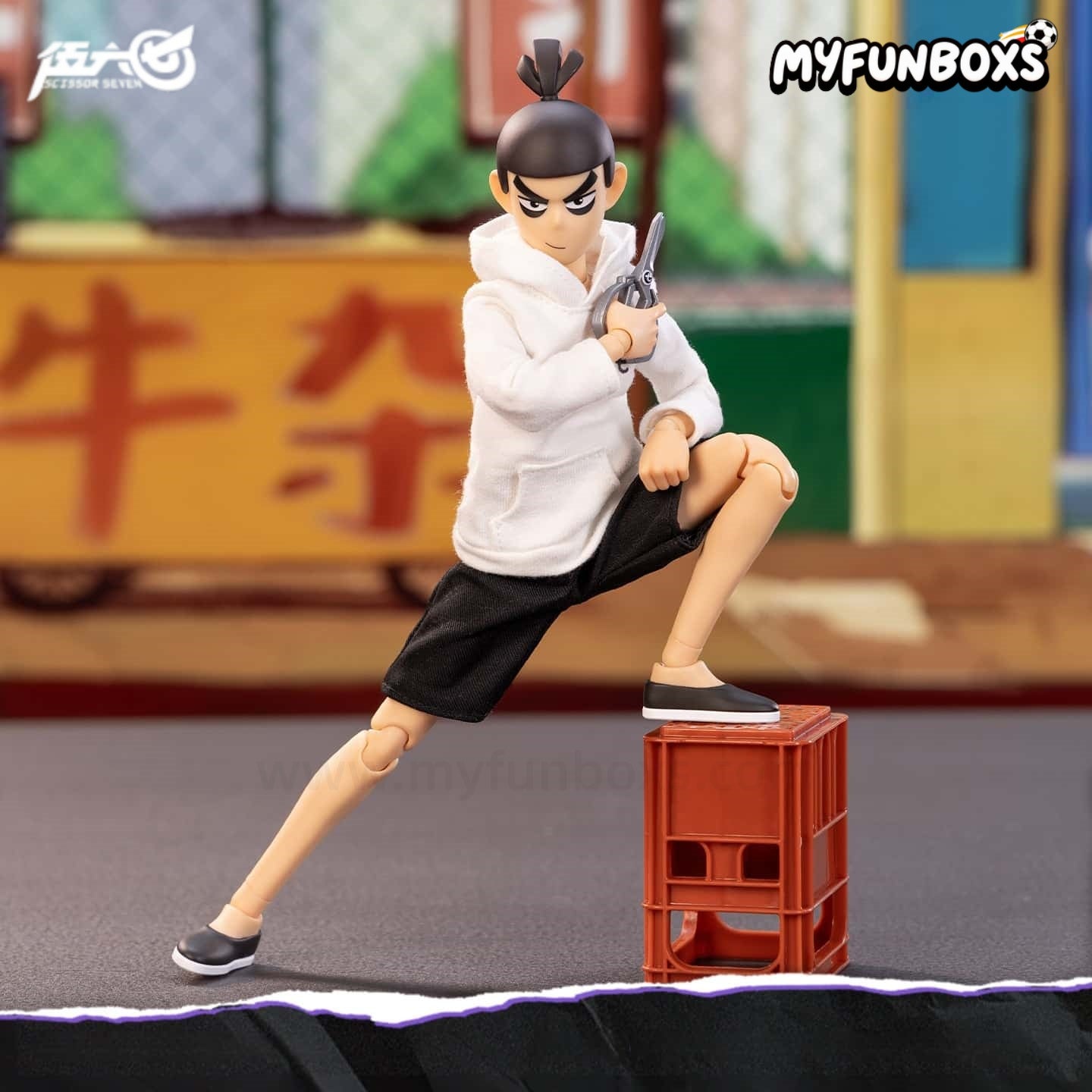 GONG Scissor Seven cloth action figure