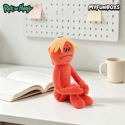 Rick and Morty Mr. Meeseeks plush keychain