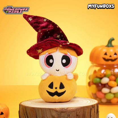 The Powerpuff Girls Pumokin Style Plush Keychain