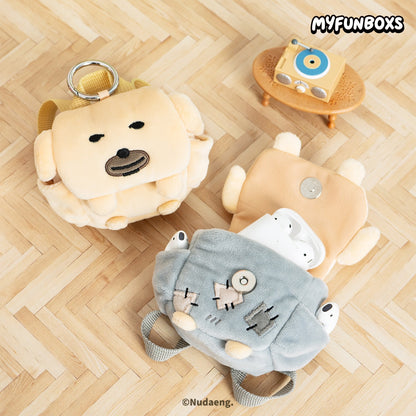 Nudaeng Plush Beggar Earbud Case