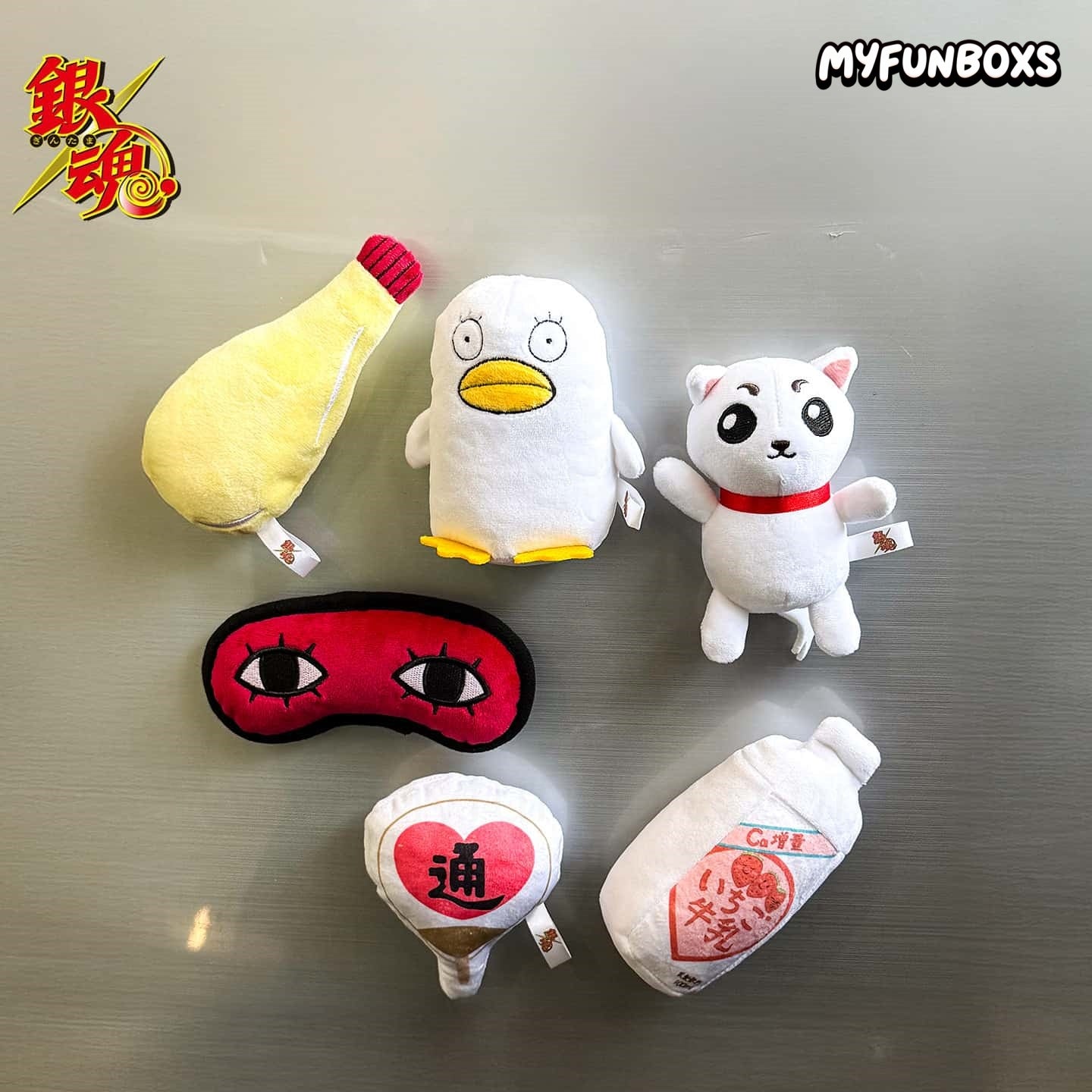 Gintama plush fridge magnet blind box