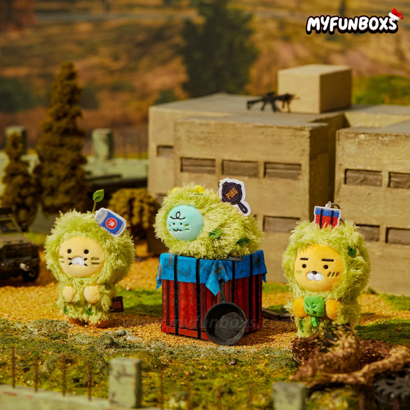 KAKAO FRIENDS x PUBG: BATTLEGROUNDS Collaboration Plush Keychain