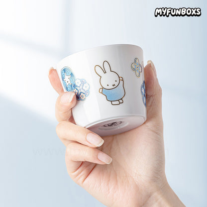 Miffy Jingdezhen Pig Mouth Cup – Piqiu Hua Ceramic Teacup