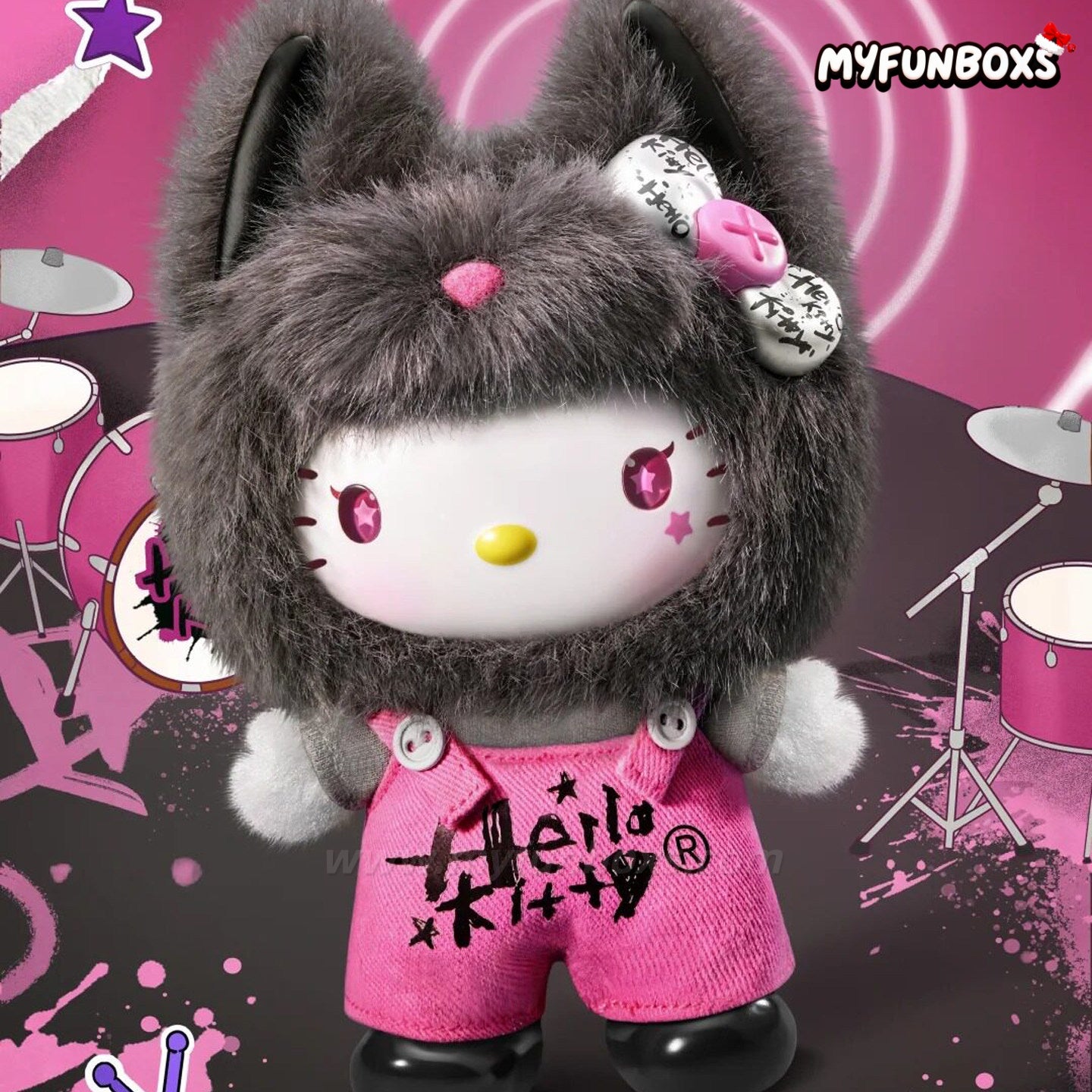Sanrio Characters Graffiti Art Series Vinyl Plush Blind Box(PRE-ORDER)