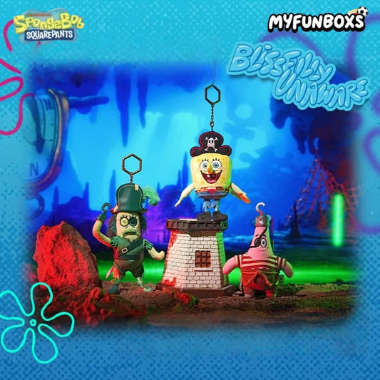 SpongeBob SquarePants Pirate Series Keychain & Plush Doll