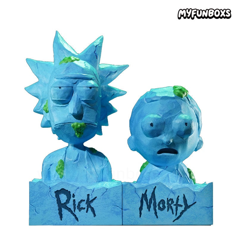 Rick and Morty bust figure