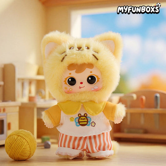 Samuel Happy Meow House plush keychain blind box