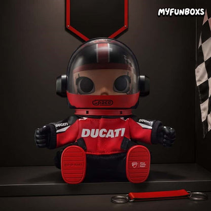 POP MART MEGA SPACE MOLLY × DUCATI Serie Vinyl Plush Pendant Hanging Card (PRE-ORDER)