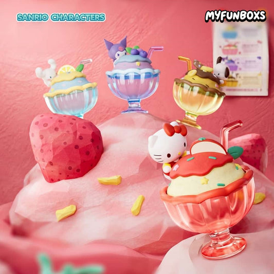 Sanrio Summer Shaved Ice Series figurines