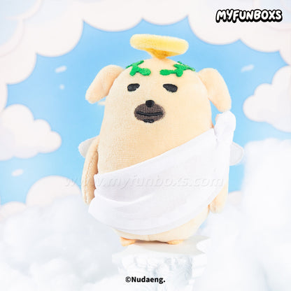 Nudaeng Angel Series plush keychain